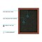 Ghent Recycled Bulletin Board, Satin Aluminum Frame, 4ft H x 7ft  4in W, Tan Speckled ATR47-TN - alternate 5